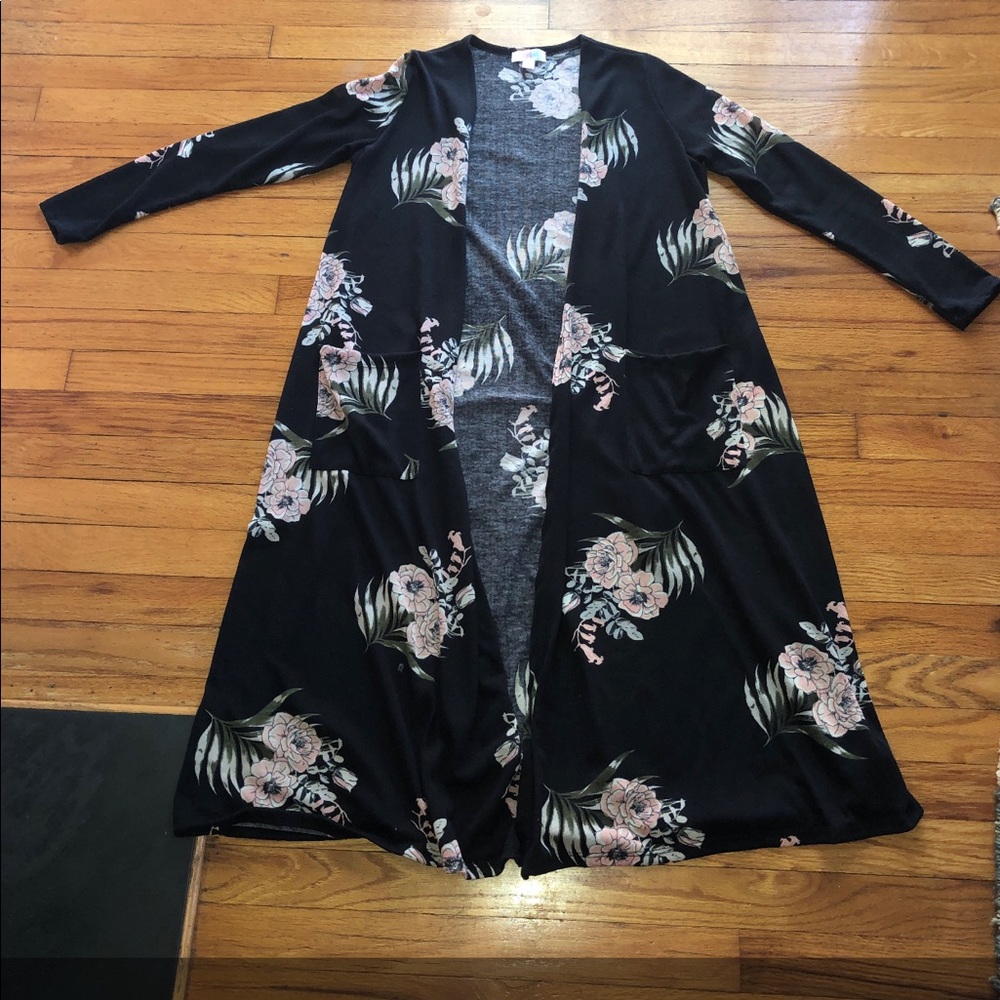lularoe (sarah) long cardigan